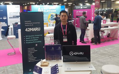 42Maru, Participated ‘Chatbot Summit’ in Germany and ‘AI UK Conference’ 1.jpg