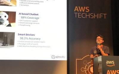 DK Kim at AWS Techshift