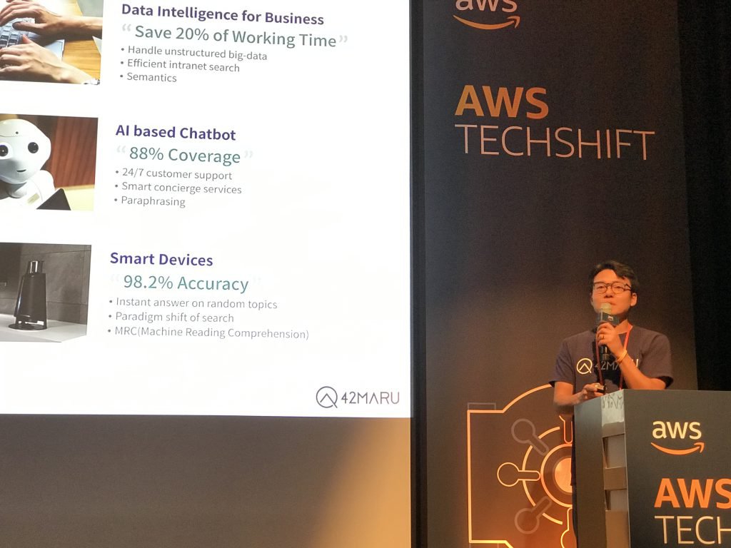 DK Kim at AWS Techshift